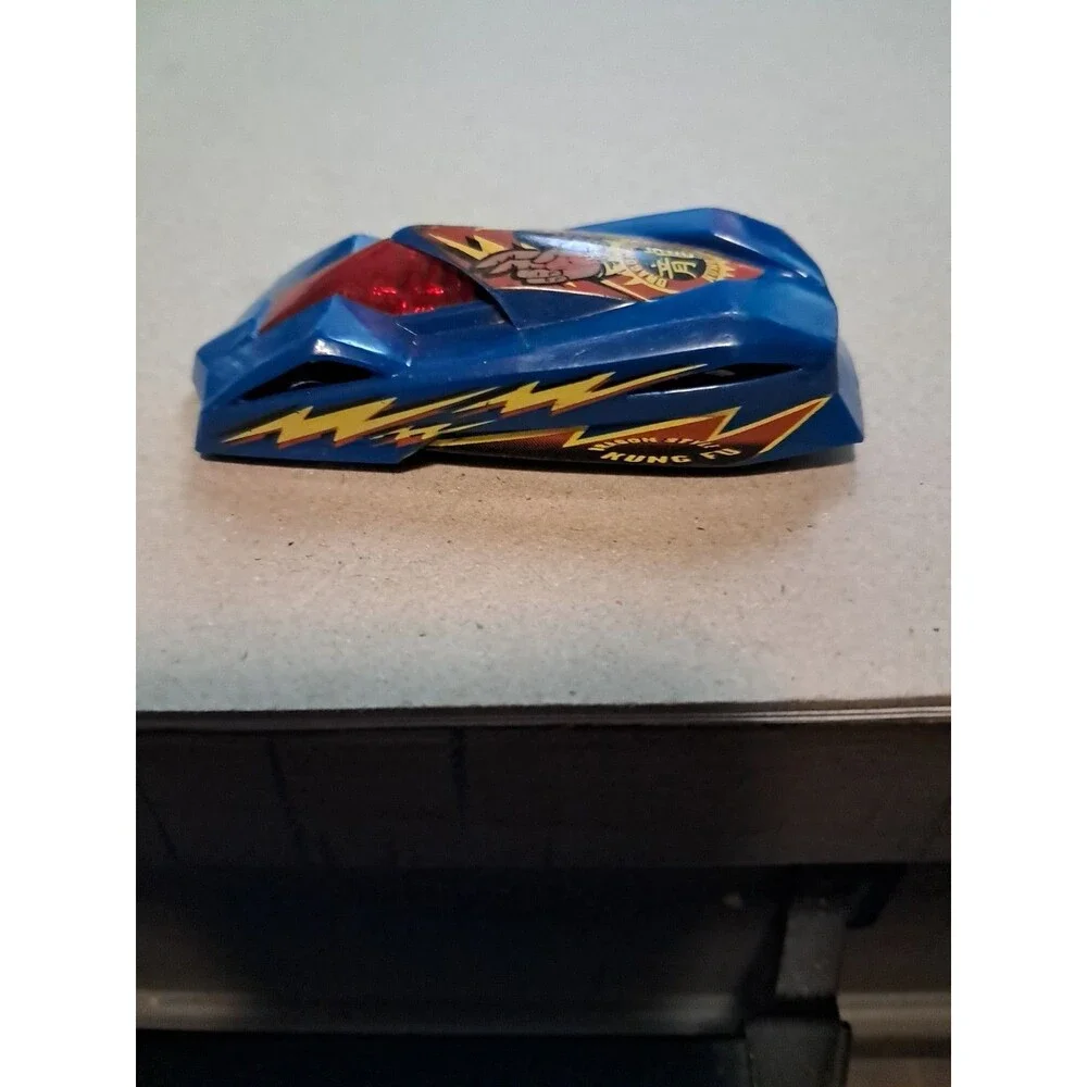 2000 Hot Wheels 1/64 Scale #35 Kung Fu Force Loose Blue Shadow Jet II